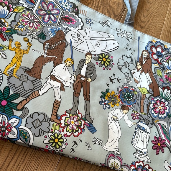 NEW Vera Bradley Star Wars Far Far Away reusable market tote NWT - Picture 2 of 7